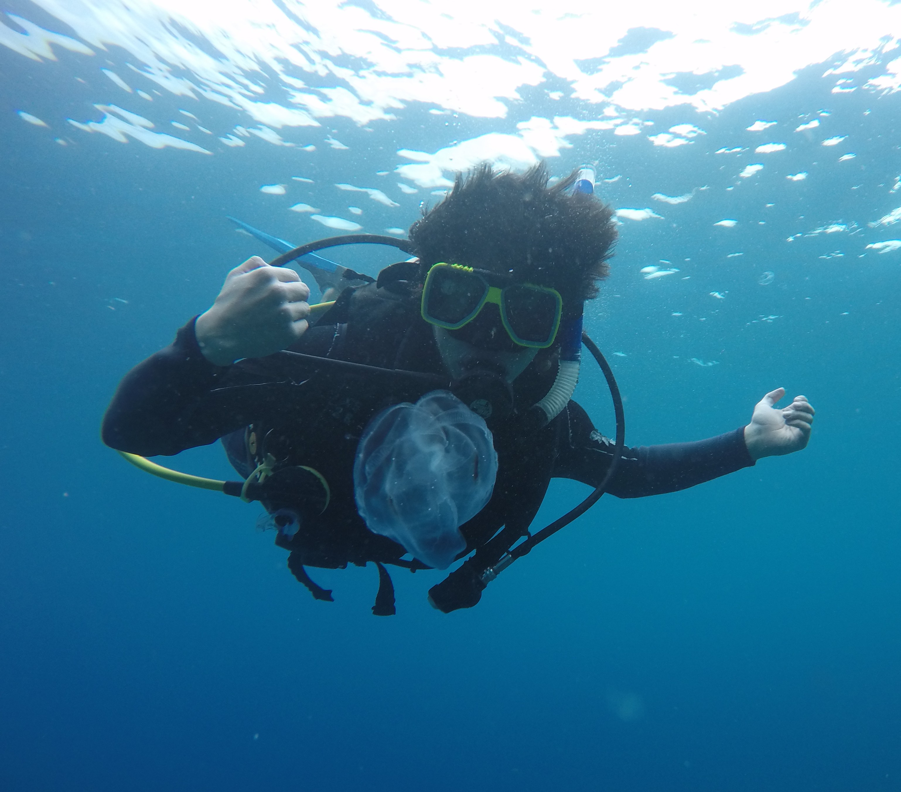 Scuba diving